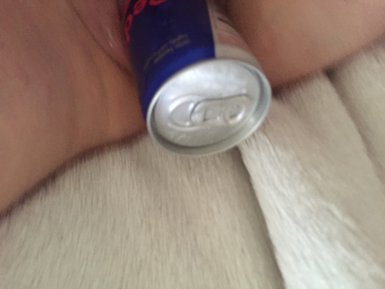 strechingisfun:  I do enjoy my redbull!!! It is so cold in my Hot pussy! #can #insertion