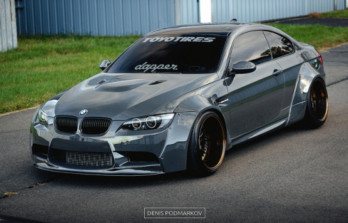 thejdmculture:  Wide E92 by _dpod_ on Flickr. 