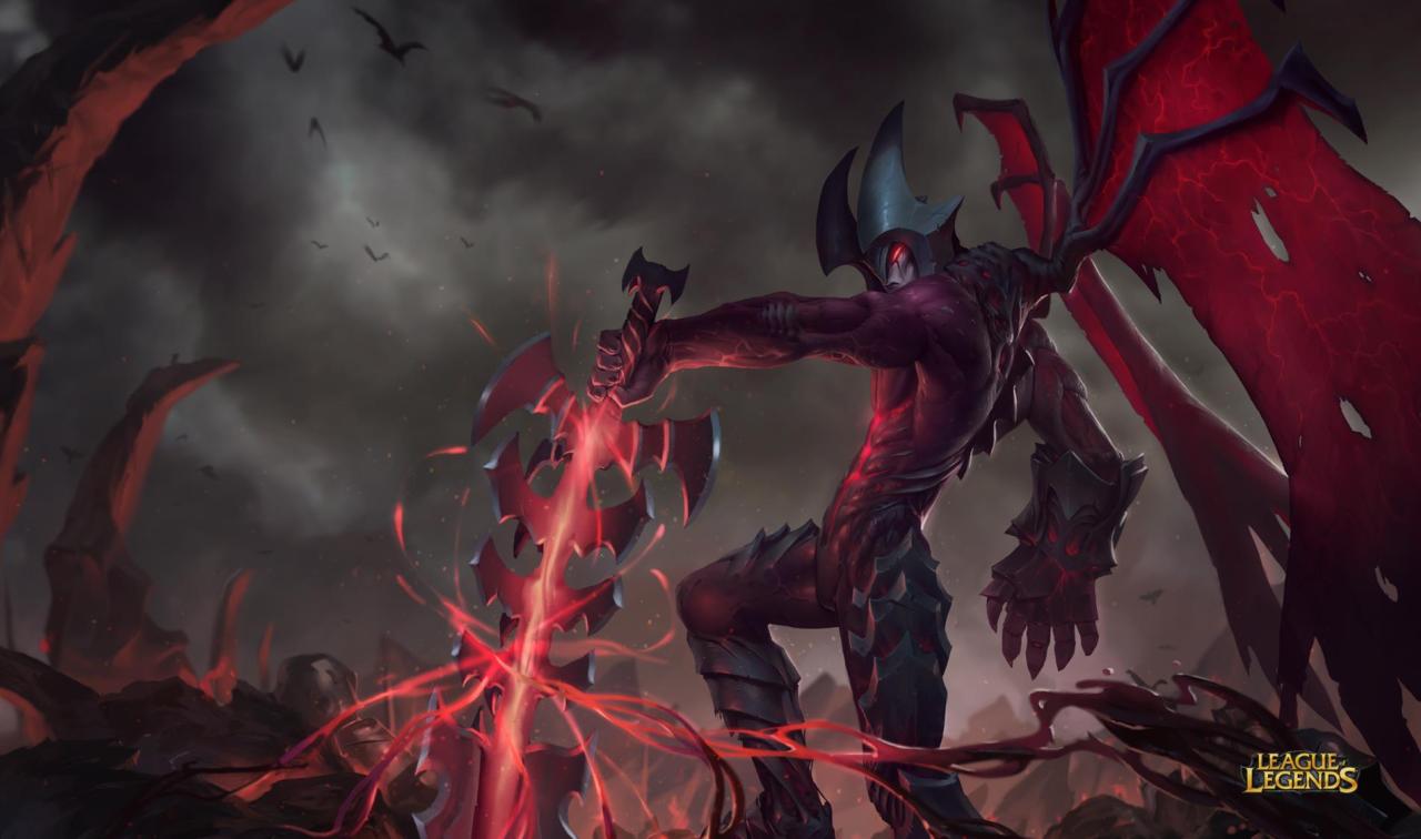 eris-raven:  New champ Aatrox. I hope for Illidan skin :3 