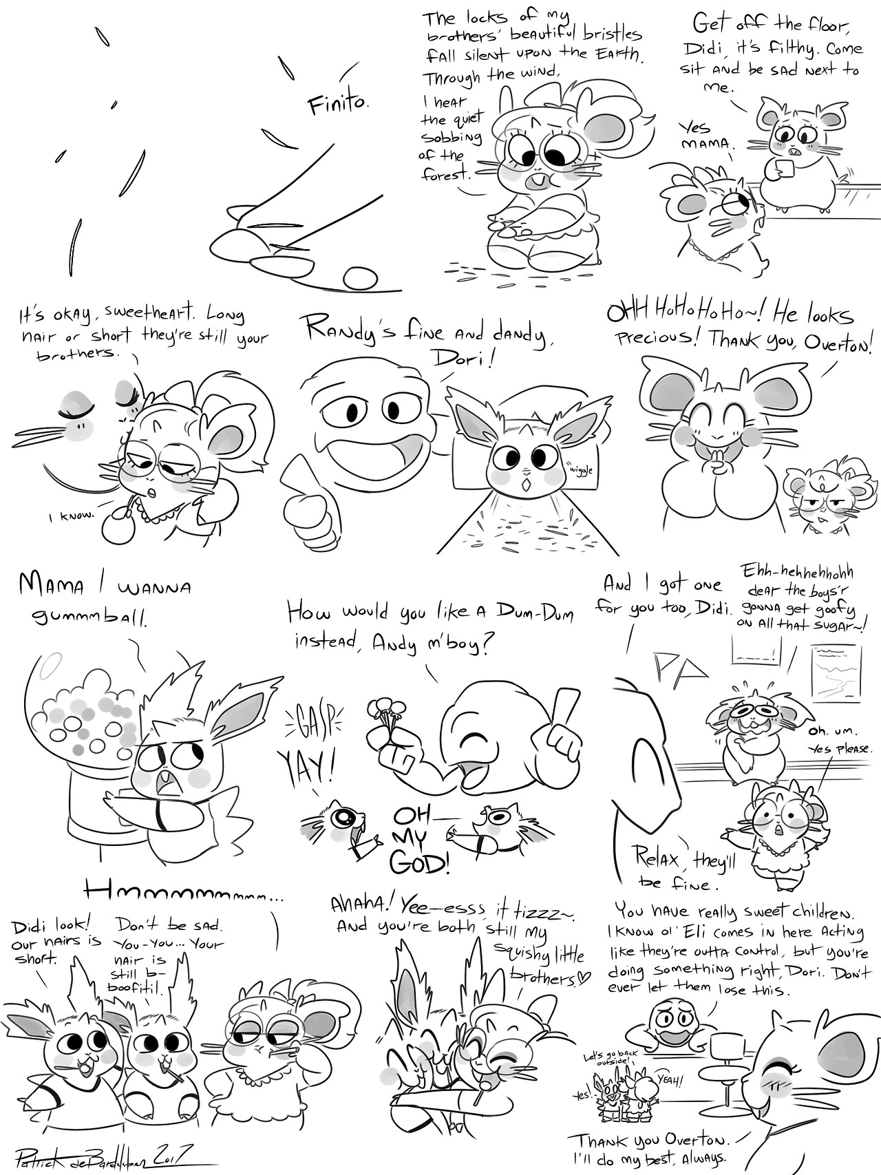 abgallery:This comic makes me want a Dum-Dum. x3! D’aww~! ^w^