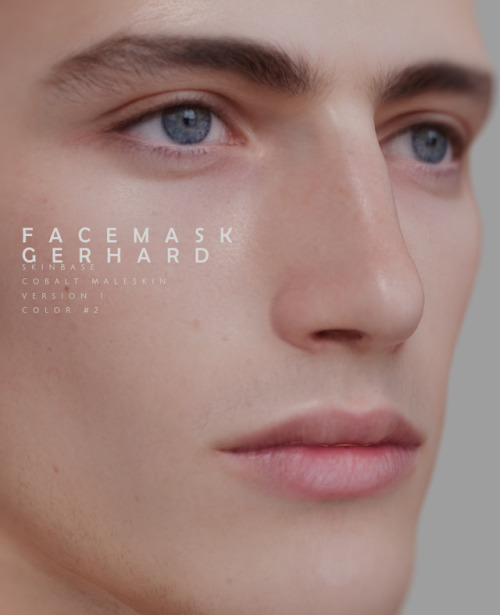 1000-formsoffear: FACE MASK PART Ⅰ   GERHARD  15 Color / With Hair Base & Eyebrows Skin Base: Co