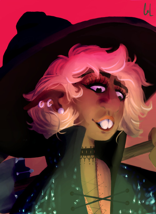 caseysartiguess: i just keep! drawing! taako! [image description: two nearly-identical drawings of T