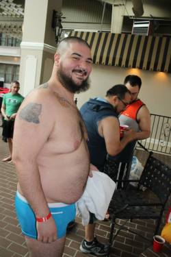 thomcubby:Chilling by the pool during North American Bear Weekend.Taken 02/28/15 @ North American Bear WeekendPhoto by Chuck Mallory