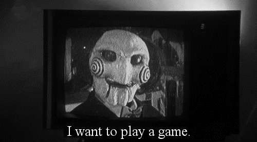 Greetings and welcome&hellip; I want to play a game.  