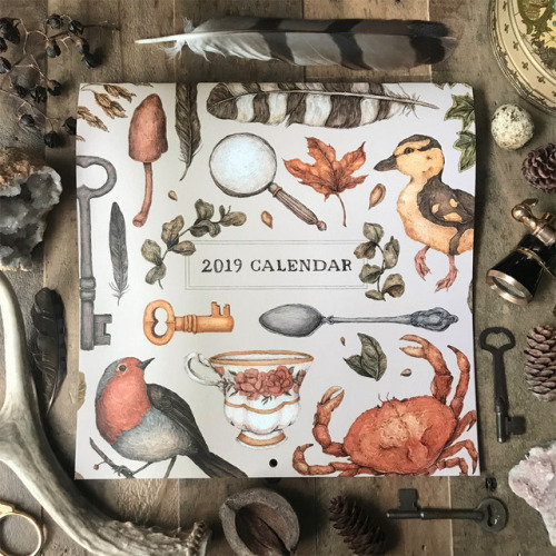 My 2019 Wall Calendars are here! Pre-orders are shipping out this week and next, and you can place a