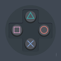 qlaystation:  PlayStation Buttonsby dudsbessa.Prints