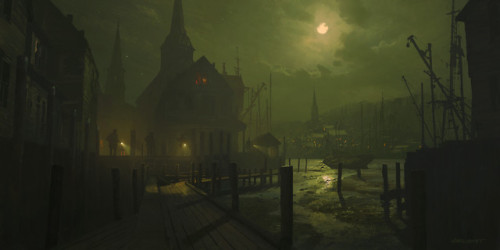 Innsmouth  Richard Wright www.artstation.com/artwork/gY4Oe