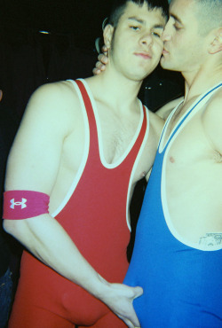 wrestlersandsinglets:  Follow me for Hot Wrestlers in Sexy Singlets =)