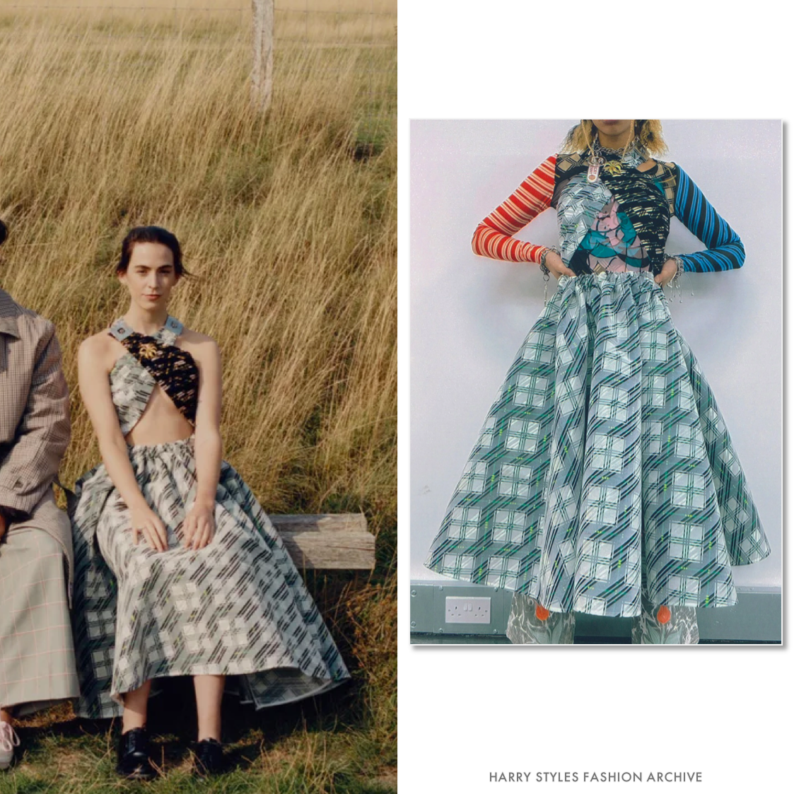 Harry Styles Fashion Archive Gemma In Vogue December Chopova Lowena Fall