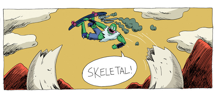 nightofthecomics:  jgillustration:  Hi everyone! My new comic Fight Frogs is almost