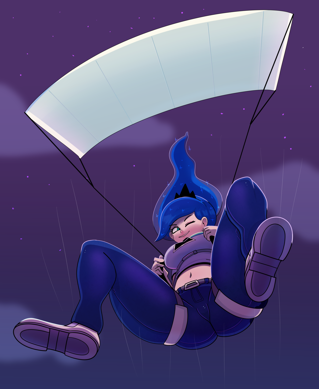 somescrub: Parachute Luna Commission - phallen1 Patreon | Donate | Commissions |