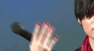 meetingofstars:  Damassu’s nail appreciation post     →  Super Touken Ranbu