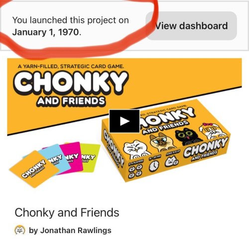 Apparently I launched Chonky and Friends 50 years ago, hope it was super successful! #softwaregore #