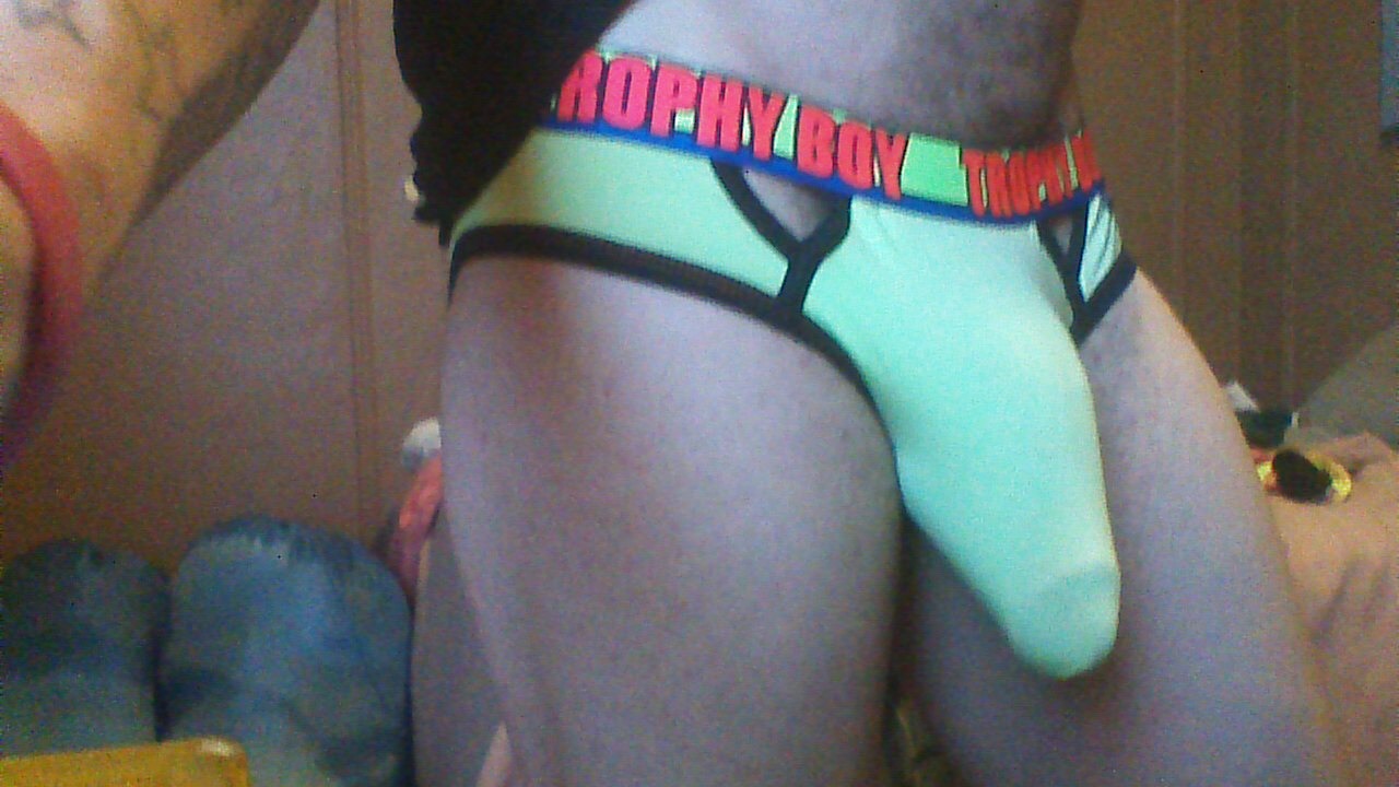 tatt-mitch:  One of 5 pairs of my new Andrew Christian 