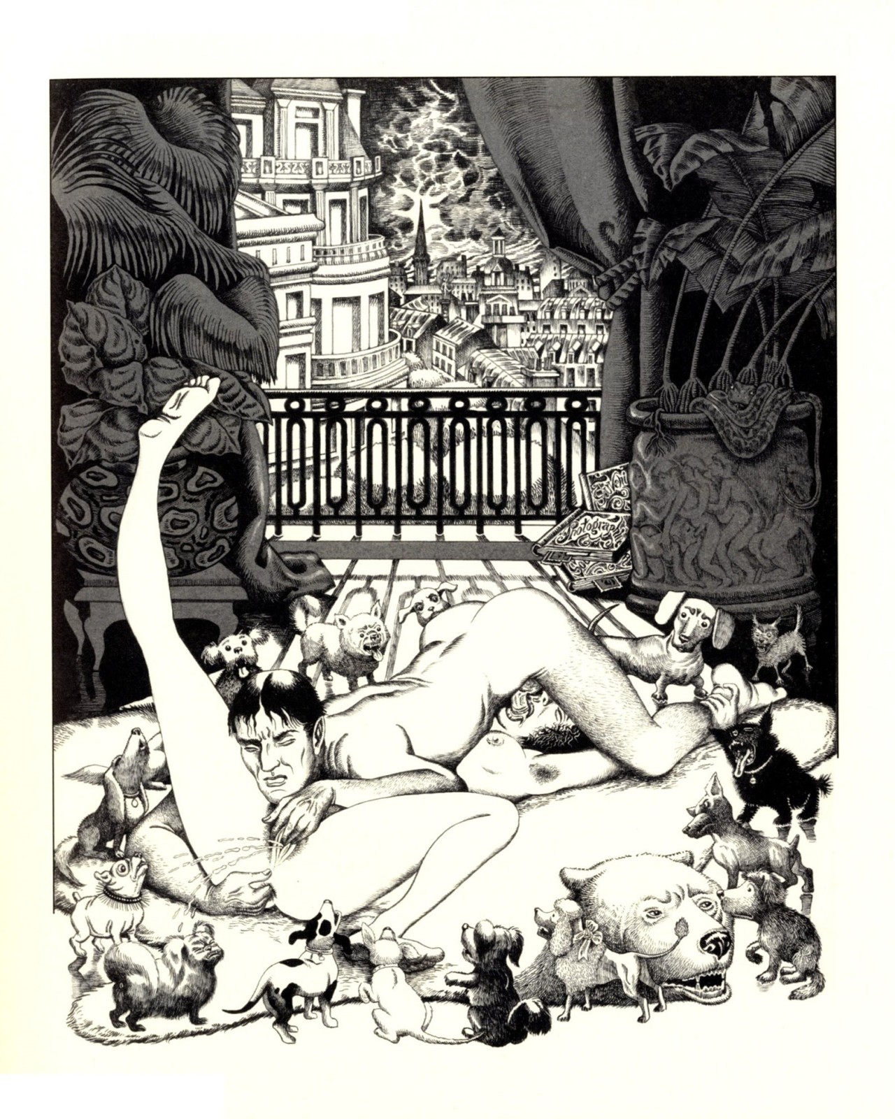 thejanitorsass:  Great art by Nicole Claveloux. 