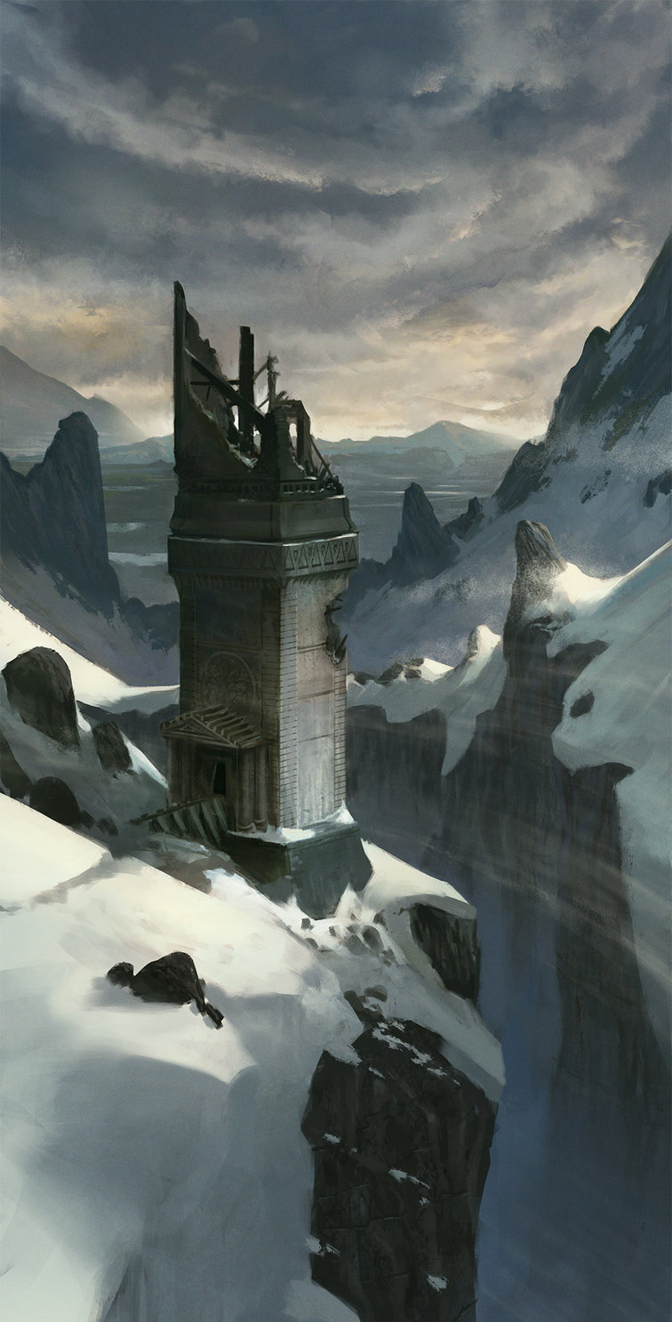 fantasy-art-engine:  Tower of Viondor by Klaus Pillon