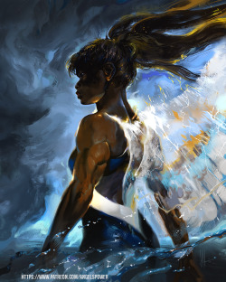 fyblackwomenart:  Agathron by Smirtouille