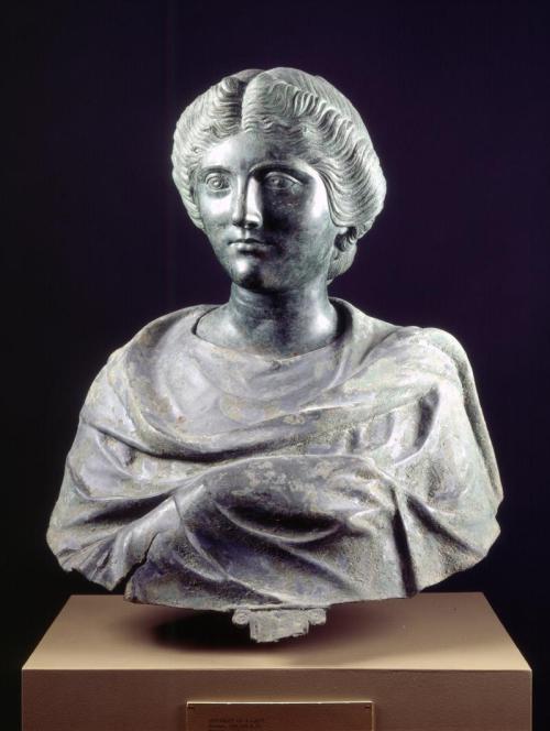 ancientpeoples: Portrait of a Lady (A Daughter of Marcus Aurelius?)Roman160-180 A.D. Source: Th