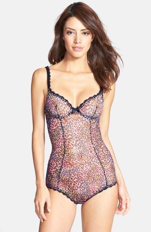 women-in-lingerie: shop.nordstrom.com/s/lagent-by-agent-provocateur-rubi-animal-print-bodysui