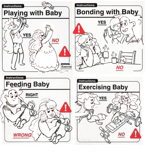 shannonarts:caring for a baby 101