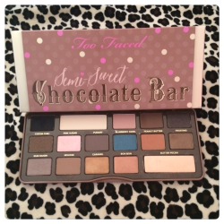 flawlessdivaxo:  too faced semi-sweet chocolate