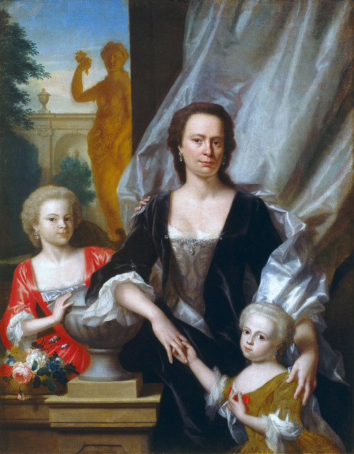 Sybilla Volkera Sichterman-Sadelijn and her daughters Sybilla Volkera and Christina Elisabeth by Phi