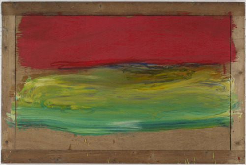 Howard Hodgkin, Red Sky at Night, 2001-11