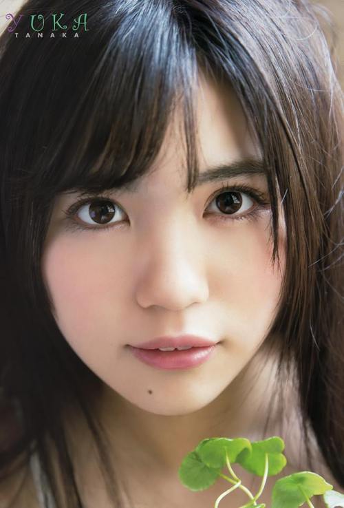 fujienyan:  HKT48 Tanaka Yuka - Young Animal 7.2016