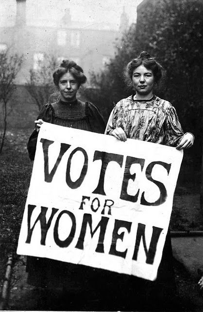 house-of-fog:Suffragettes ~ 1911 - thank goodness for these brave women!