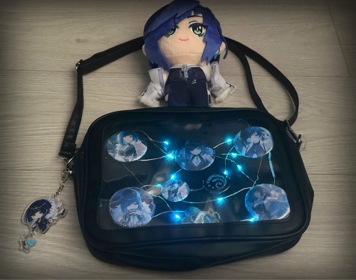 My Phone Camera Is Terrible, But Here Is My Yelan Ita Bag I Made Recently Lol