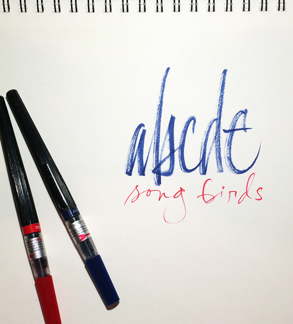 type-lover:  Expressive brushby Stephen Rapp