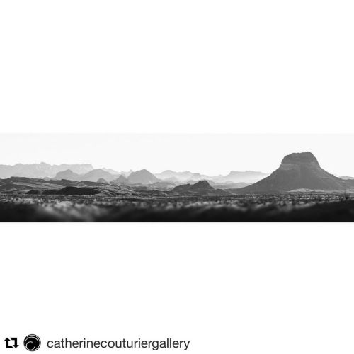 ・・・ My two favorites images from the current show (Chisos Mountain Range, 2020 and The Wasatch Range