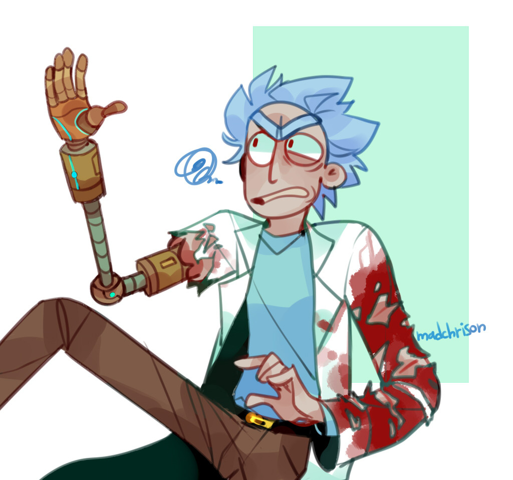 madchrison:some   doodles from the new episode!!