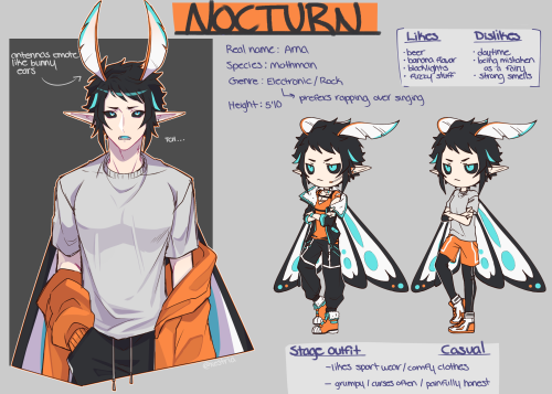 OC ref for a monster idol rp group with some friends! 