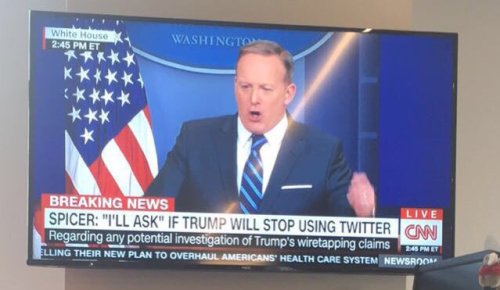 adulthoodisokay: White House Press Briefing, March 7, 2017