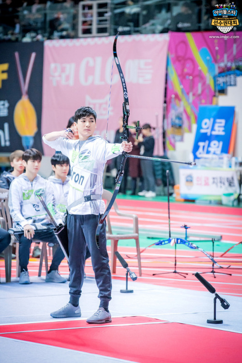 [PHOTOGALLERY] NU’EST W at 2018 ISAC: Archery / AronImgur [40P]Source: ISAC Official Page