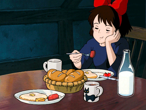 titlecard:Studio Ghibli + Meal Sharing⤷ dedicated to the lovely@seniorwitch