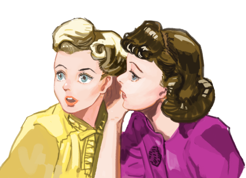 study drawing some of the 1950s women. It’s really hard to draw the hair styles to be looks exactly 