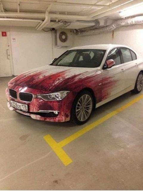 jellyskele:  gray-firearms:  jeremylawson:  scoobiesnboobies:  victran:  actanonverbaus:  winneganfake:  I HAVE FINALLY FOUND THE PAINT JOB I NEED ON MY CAR.  Drooling….  legit  Imagine the fear when people are walking hella slow in front of your car