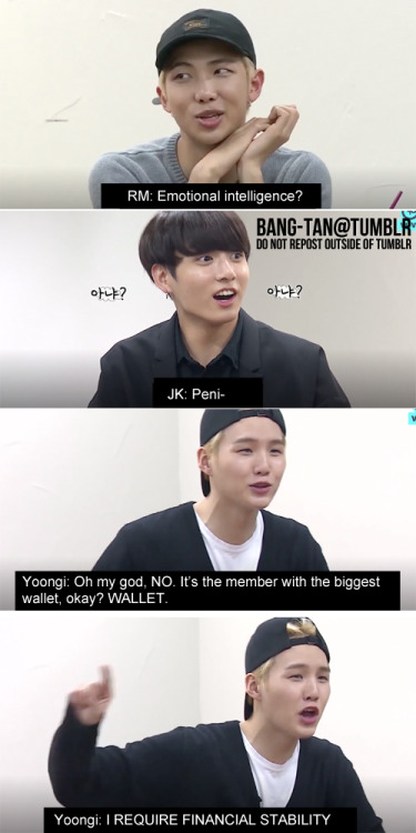 bang-tan: put in the tags who you think yoongi actually put for marry   DO NOT REUPLO