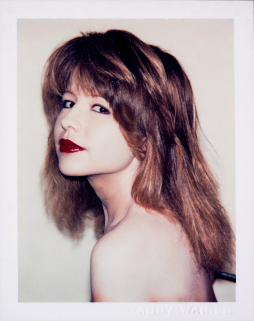 Pia Zadora / photo by Andy Warhol, 1983.