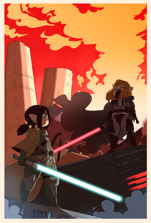 Star Wars x Final Fantasy XIV crossover commissionsFollow me on TWITTER and NEWGROUNDS!