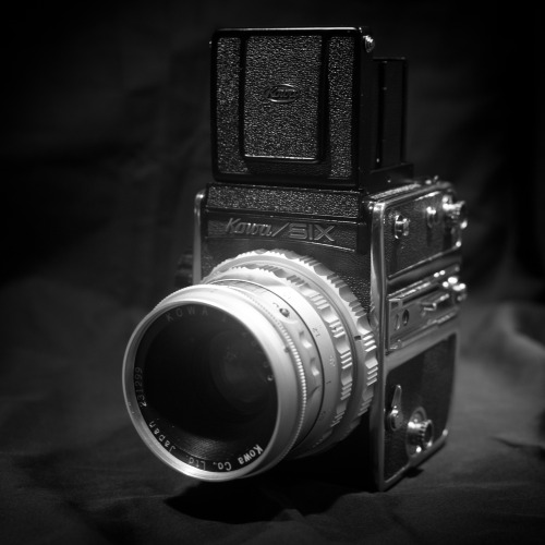 The Kowa / Six - a 6x6, medium format with leaf shuttered lenses. Often referred to as the “po