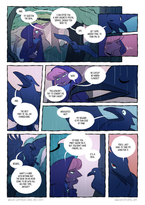 witchycomic:Chapter 4, Page 95Not even remotely ominous.site | twitter | follow | new readers | webt