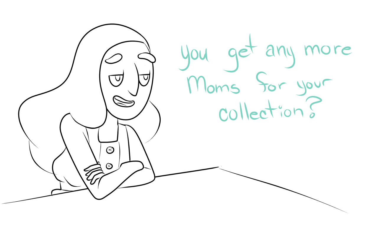 coconutcows: Some people collect stamps, others collect dolls, Steven collects family