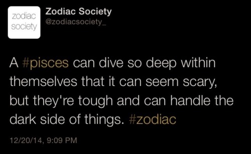 XXX zodiacsociety:  Pisces zodiac factshttp://zodiacsociety.tumblr.com photo