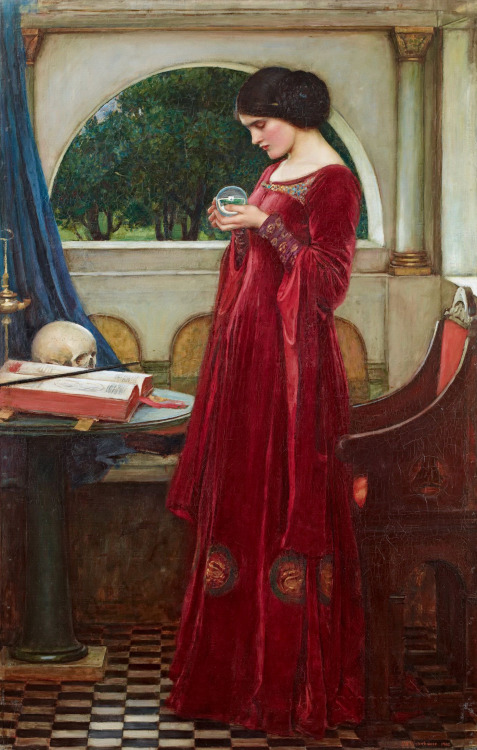 mysteriousartcentury:  John William Waterhouse (1849-1917) was an English painter of the Victorian era known for his Pre-Raphaelites and mythological subjects.-John William WaterhouseInstagram - Facebook - Website