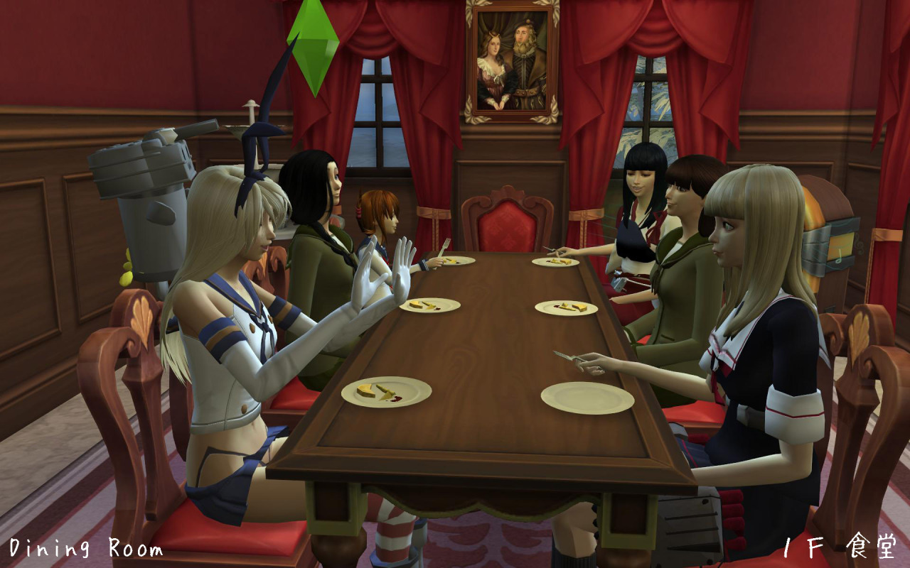 Everyday Life In Sims World Chinjufu In Kancolle Is Now Downloadable At Sims4 Everyday Life In Sims World Chinjufu In Kancolle Is Now Downloadable At Sims4