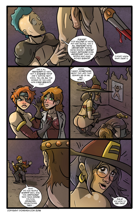 BABES OF DONGARIA CHAPTER 3 PAGE 5: BEING DISCOVERED What did Avavah discover?! What will happen nex