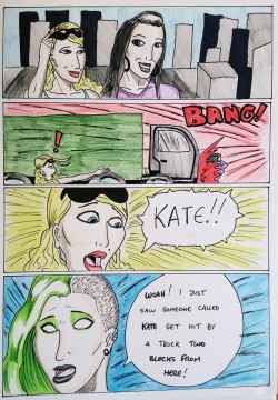 Kate Five vs Symbiote comic Page 164  Centennia